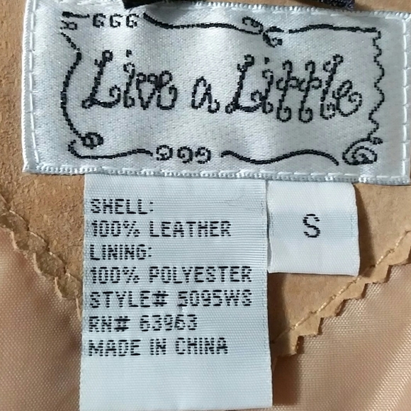 Western Fringed leather jacket - Picture 7 of 7